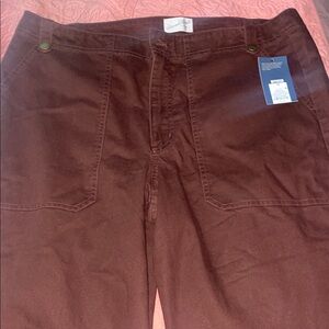 Women’s Dark Brown Cargo Pants